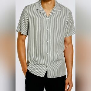 NWT Green and White NN07 Miyagi shirt